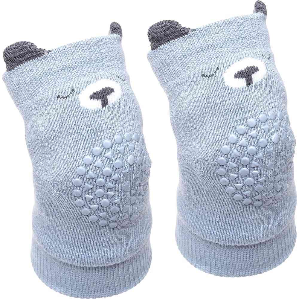 Joelheira Antiderrapante Urso Azul da Buba - Segurança e Conforto para Bebês e Crianças