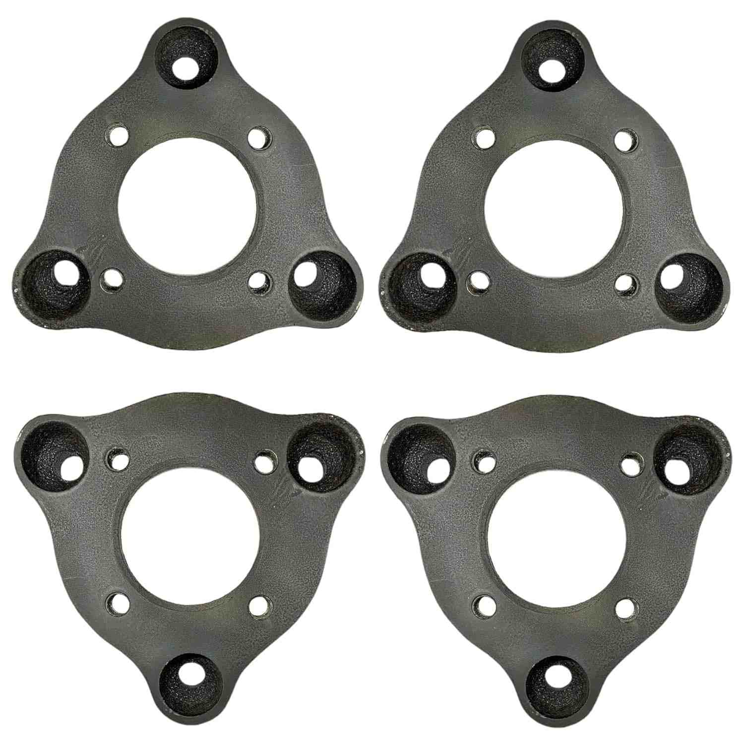 Adaptador de Roda Corcel Pampa 3x150mm para 4x100mm SPF - Jogo com 4 Peças