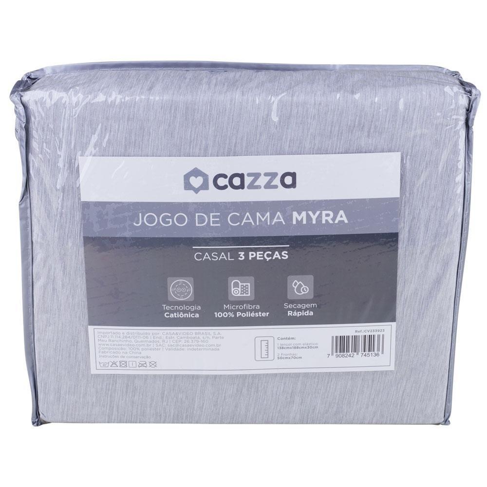 Jogo de Cama Casal Myra: Conforto e Beleza!