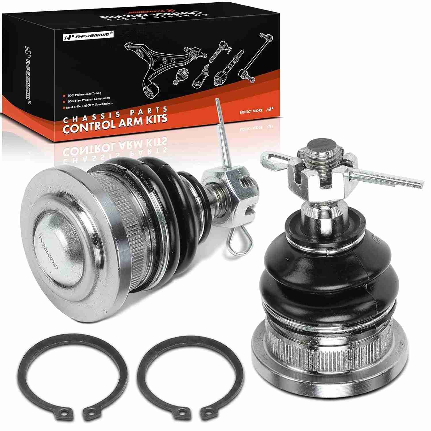 Juntas Esféricas Superiores Dianteiras A-Premium para Honda Civic (92-00) e Acura EL (97-00)
