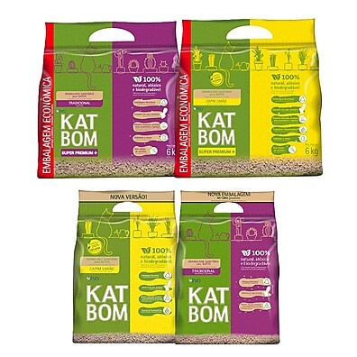 Katbom Capim Limão: Sanitário Natural para Gatos