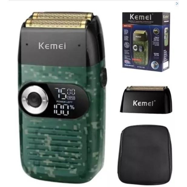 Kemei KM2027: Barbeador Elétrico Profissional