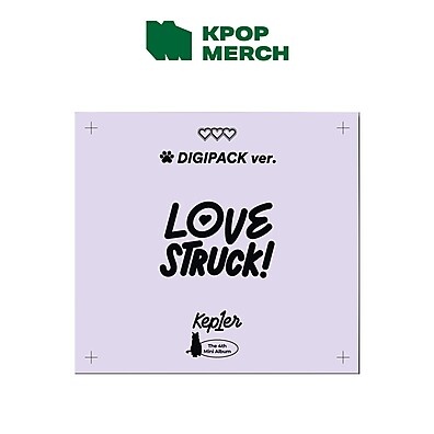 Kep1er LOVESTRUCK!: Garanta o Álbum Digipack!