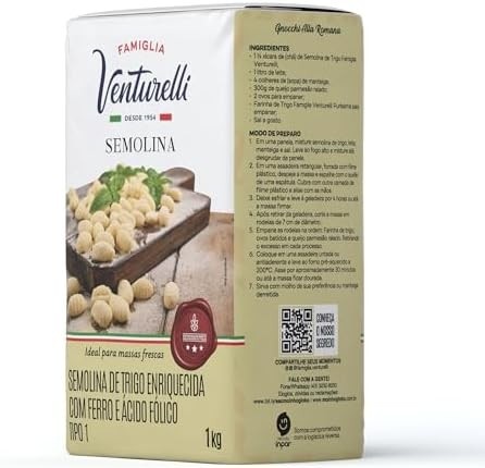 Semolina De Trigo Tipo 1 Famiglia Venturelli 1 Kg
