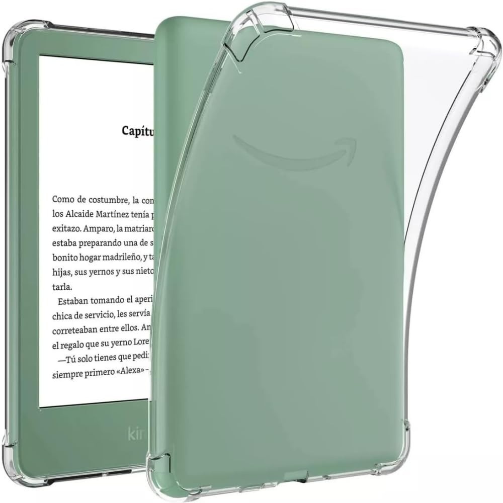 Capa Transparente para Kindle 11ª Geração (2024/2022) + Película Protetora | Proteção Completa