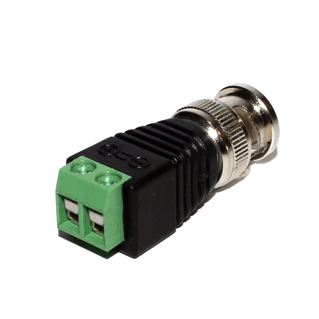 Kit 10 Conectores BNC Mola 6mm para Câmeras de Segurança