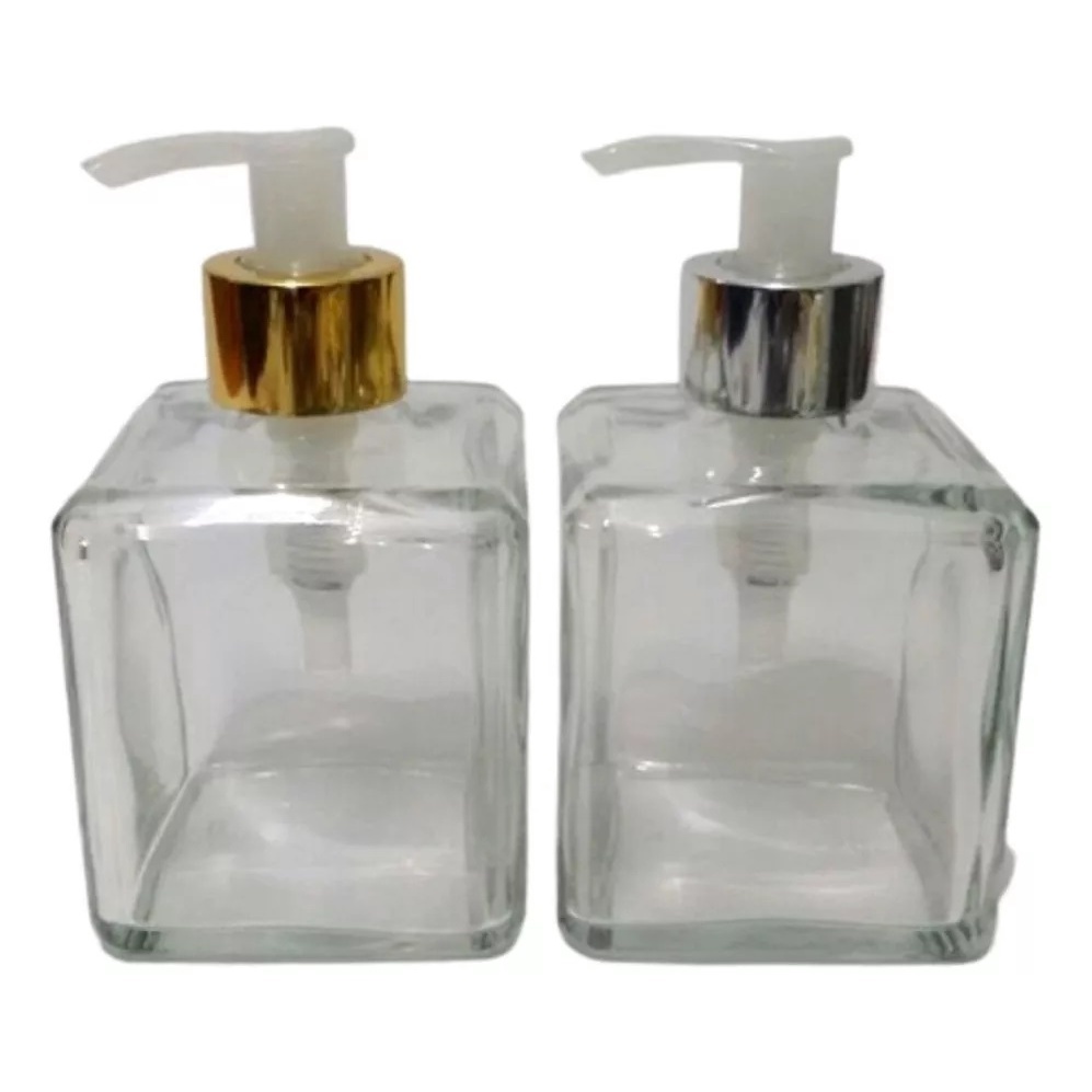 Kit 10 Frascos Cubo 250ml: Luxo e Praticidade