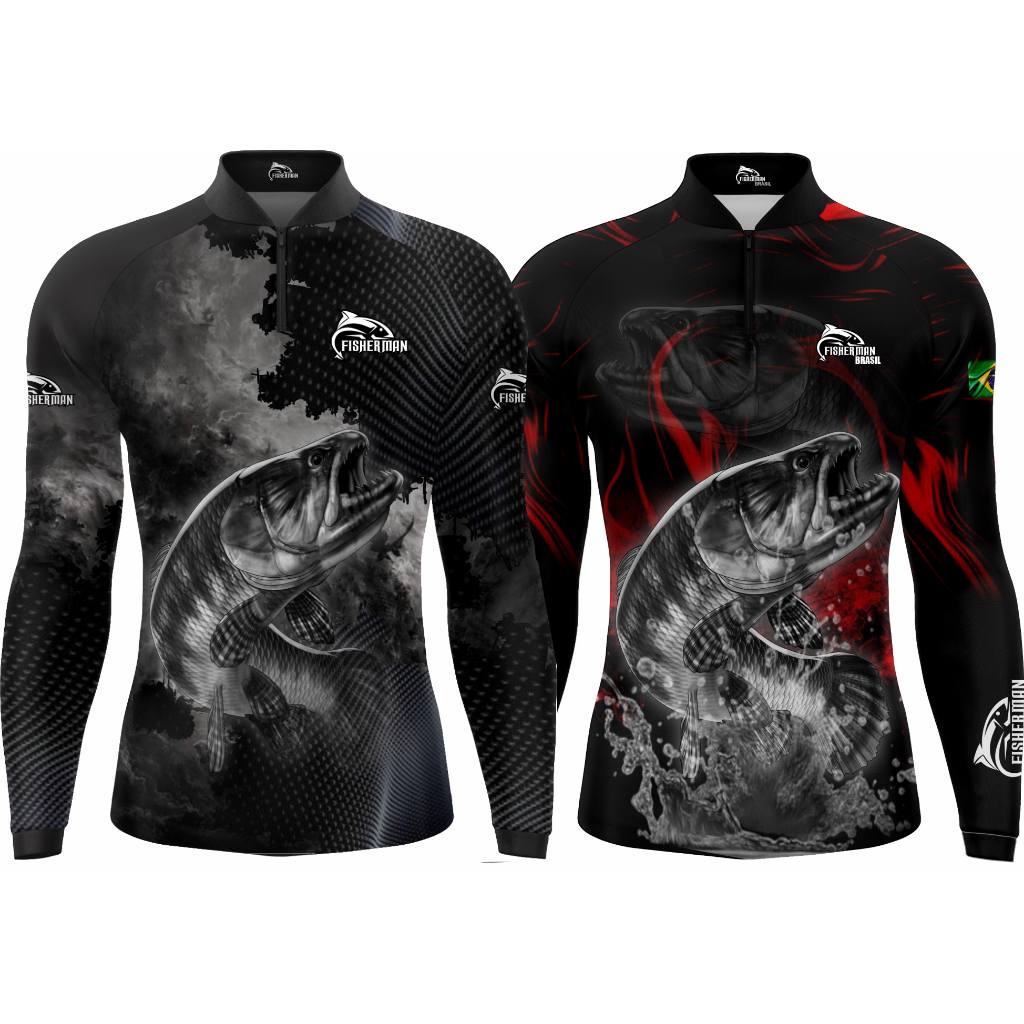 Kit 2 Camisas Pesca UV 50+: Conforto e Proteção