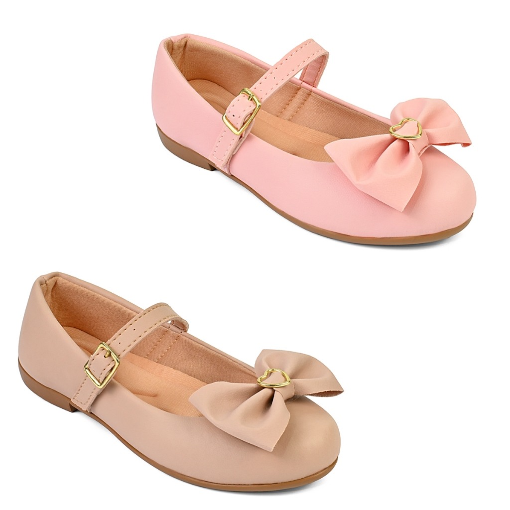 Kit 2 Pares Sapatilha Infantil Menina Boneca Tamanhos 20 a 34