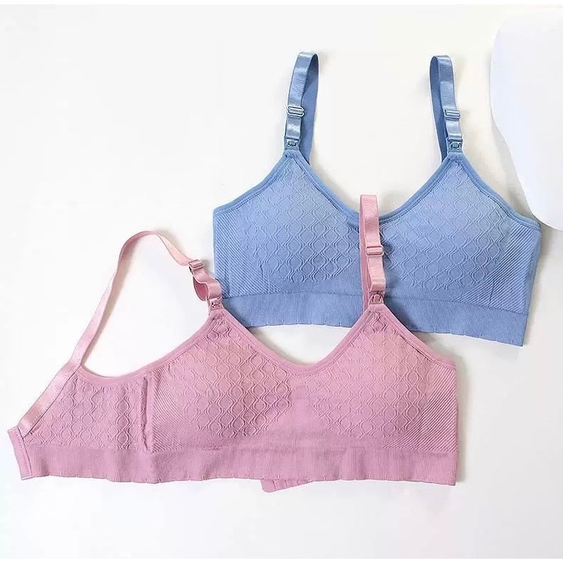 Kit 2 Sutiãs Amamentação Estampados: Conforto e Estilo para o Pós-Parto