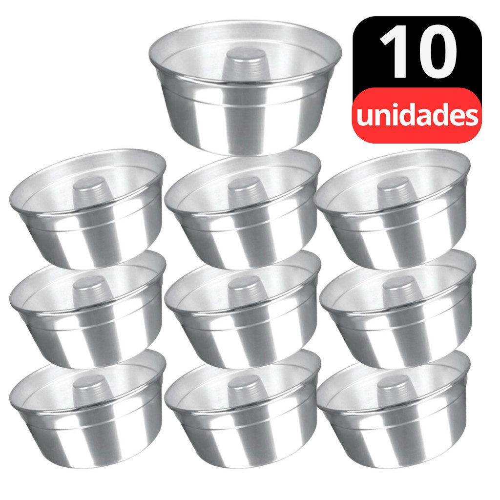 Kit 5 Formas Bolo Furo 16-24cm: Assados Perfeitos!