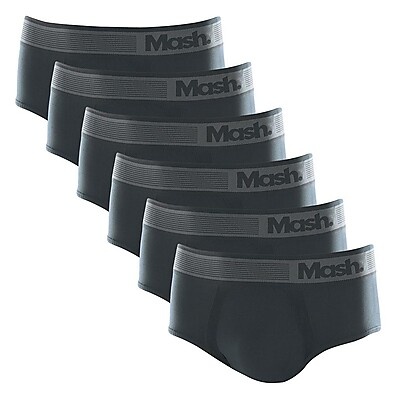 Kit 6 Cuecas Slip Sem Costura Mash – Conforto e Tecnologia