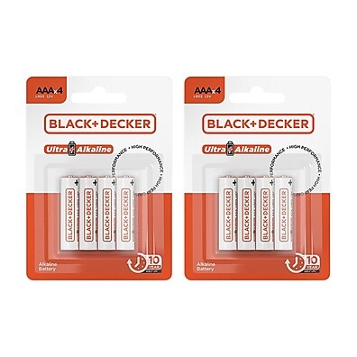 Kit 8 Pilhas AAA Black+Decker – Energia que Dura!