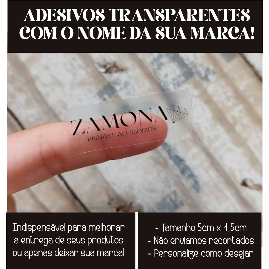 Kit Adesivos Personalizados com Sua Marca