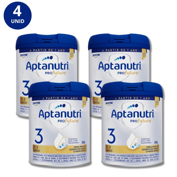 Kit Aptanutri Profutura 3 Danone: Fórmula Infantil para Crianças Acima de 1 Ano