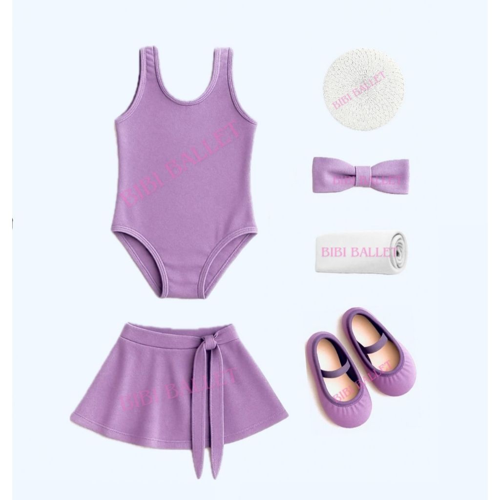 Kit Ballet/Jazz Infantil Lilás: Tudo Pronto!