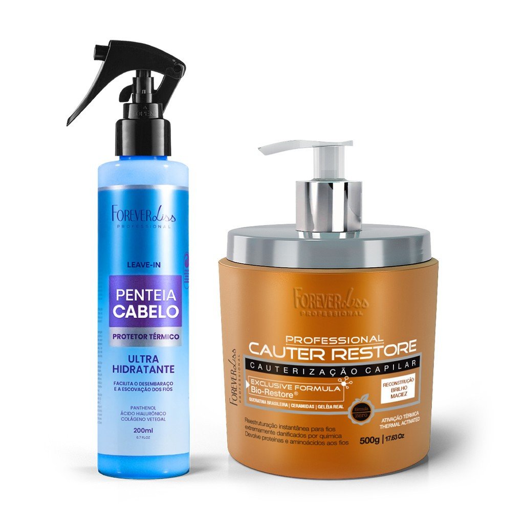 Kit Cauterização e Hidratação: Cabelos Incríveis!