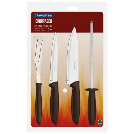 Kit Churrasco Tramontina Plenus: 4 Peças Essenciais