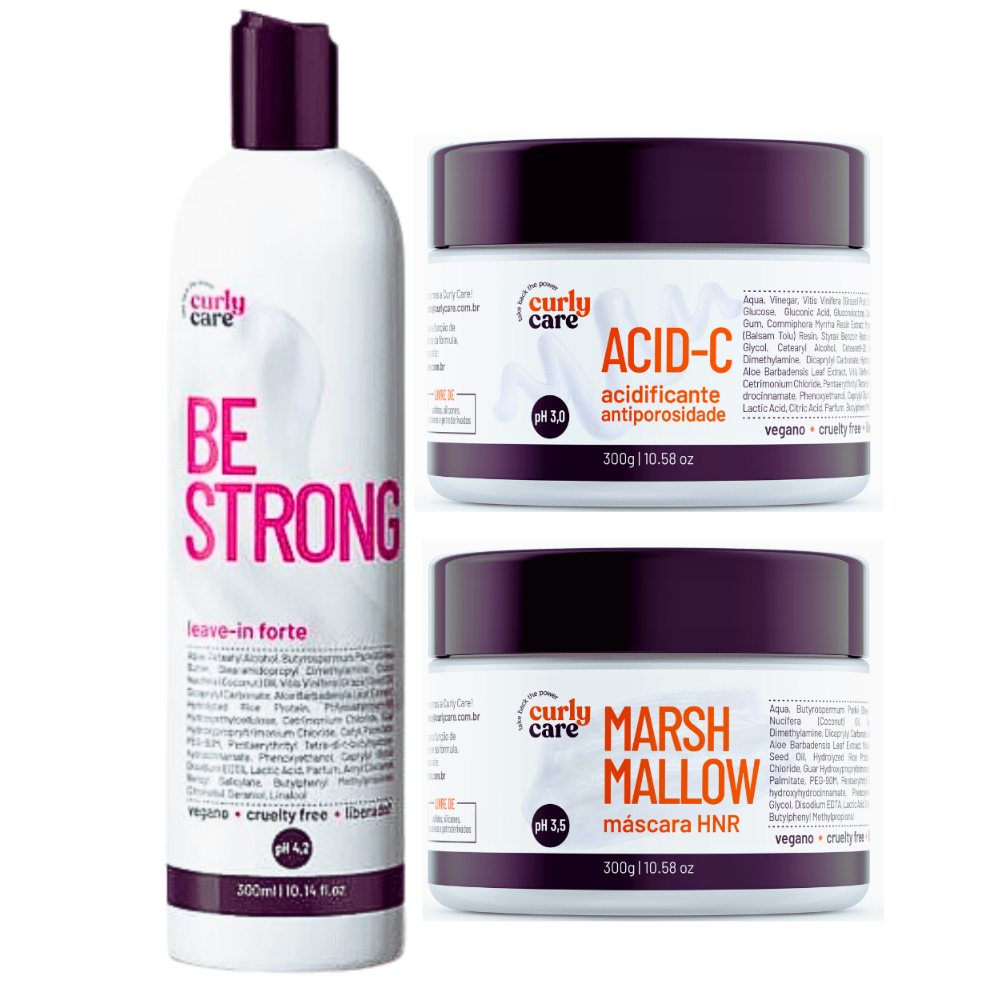 Kit Curly Care: Solução Completa para Cabelos Crespos e Cacheados