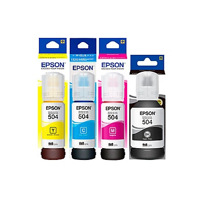 Kit Epson T504: Tinta Original para Impressoras com Rendimento Imbatível