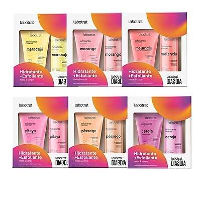 Kit Esfoliante e Hidratante Labotrat: Pele Macia e Perfumada