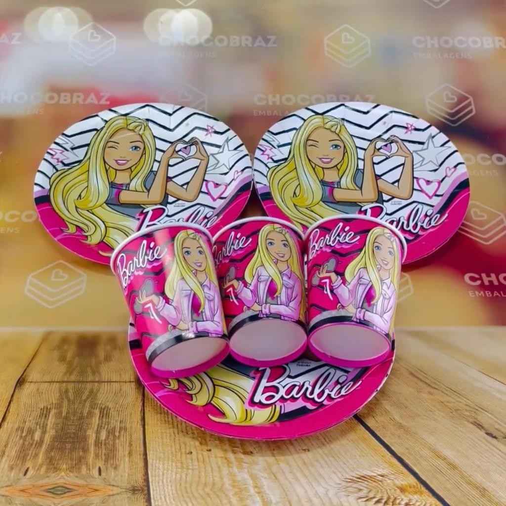 Kit Festa Barbie: Pratos e Copos para uma Festa Mágica!