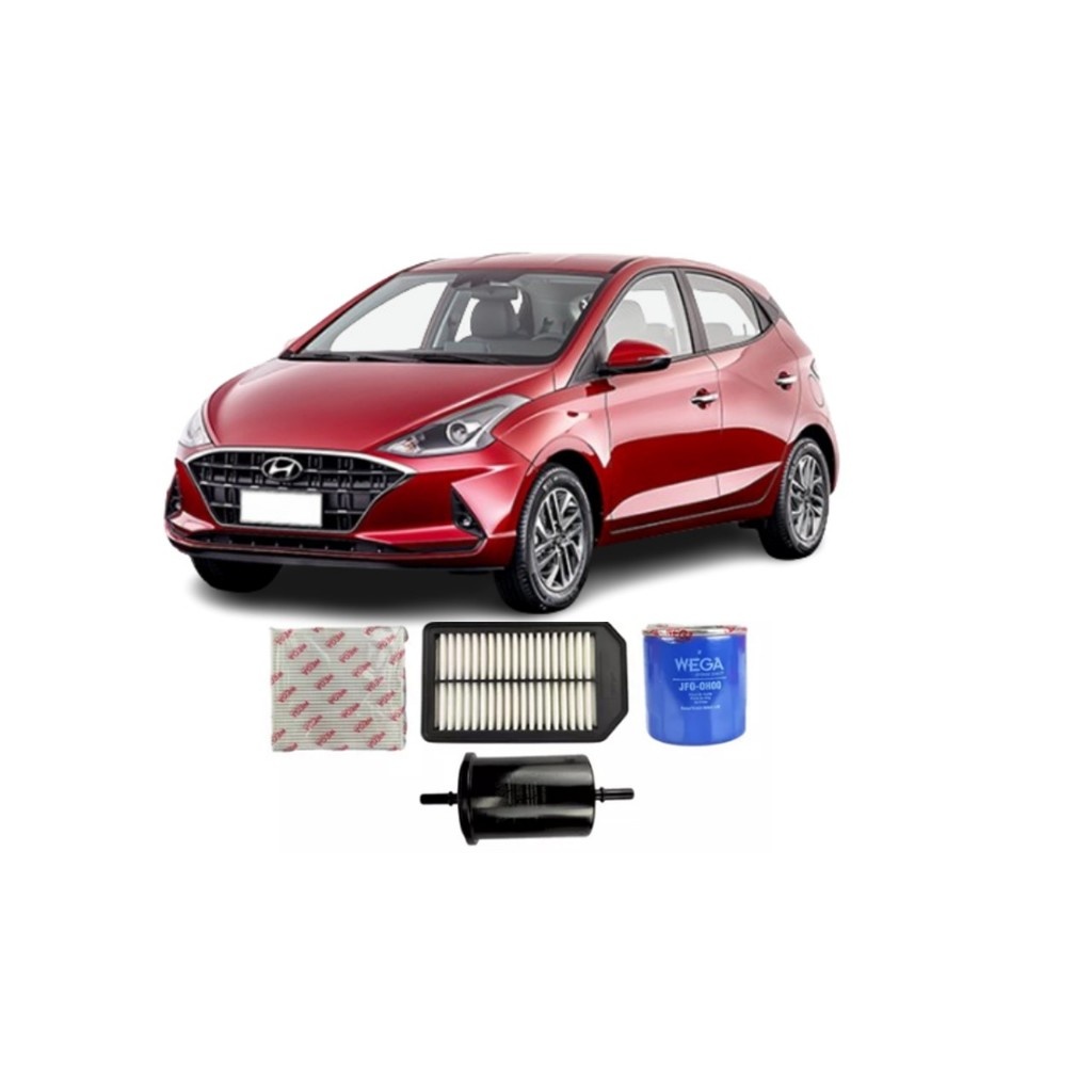 Kit Filtros Hb20 1.0 Turbo (2019-2024) - Wega