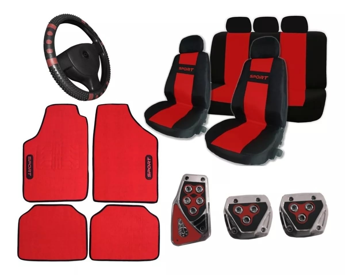 Kit Completo: Capa Banco, Tapete e Capa Volante para Gol G2/G8 (94-97) - Estilo e Proteção!