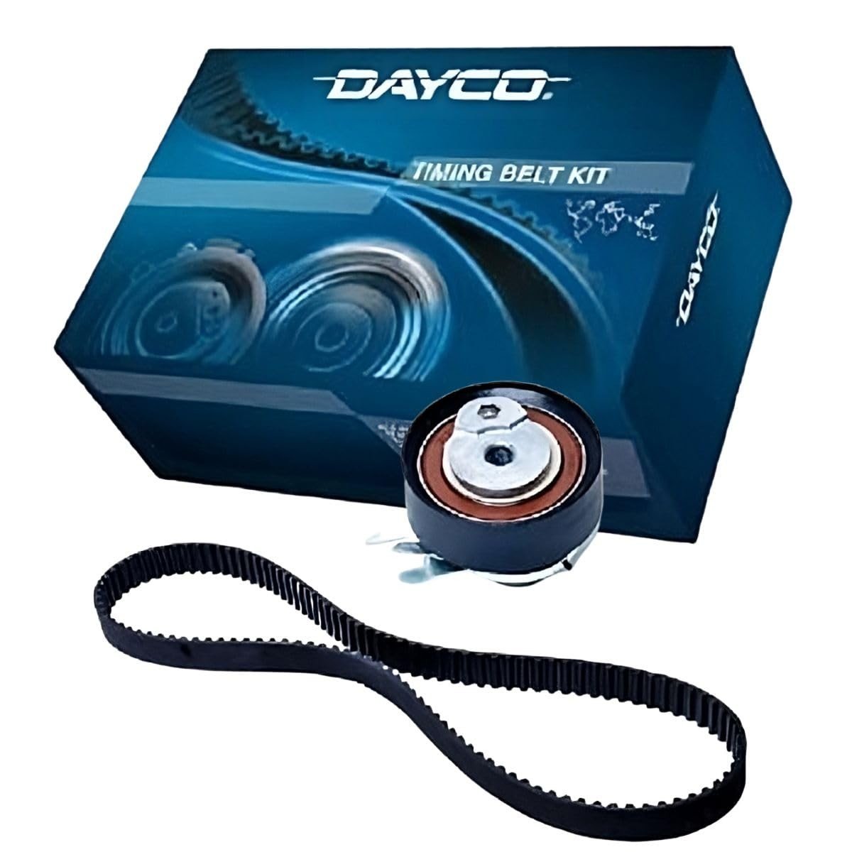 Kit Distribuição Correia Dentada + Tensor Dayco para Crossfox, Fox, Gol, Golf, Kombi, Polo, Saveiro, Spacefox, Voyage 1.0/1.6 8V