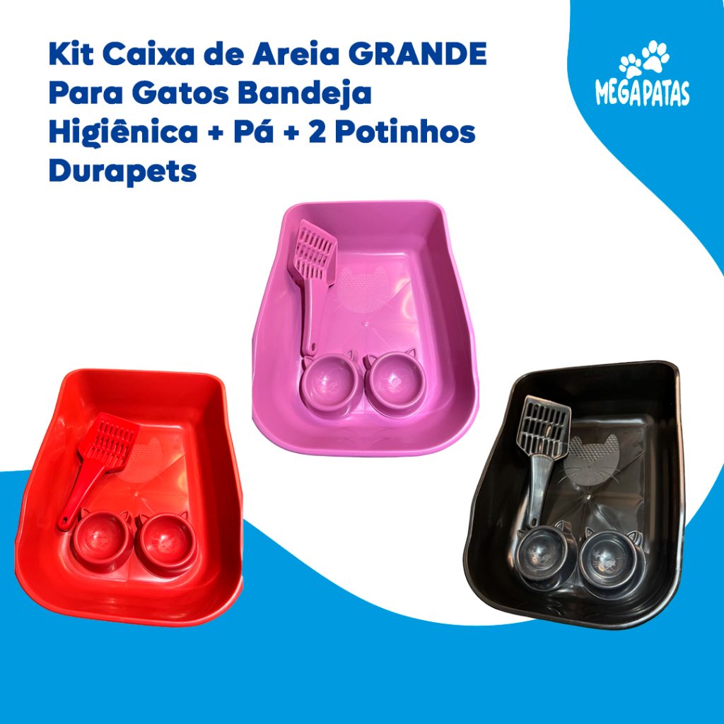 Kit Higiênico DuraPets para Gatos: Tudo em 1 para o Bem-Estar do Seu Pet