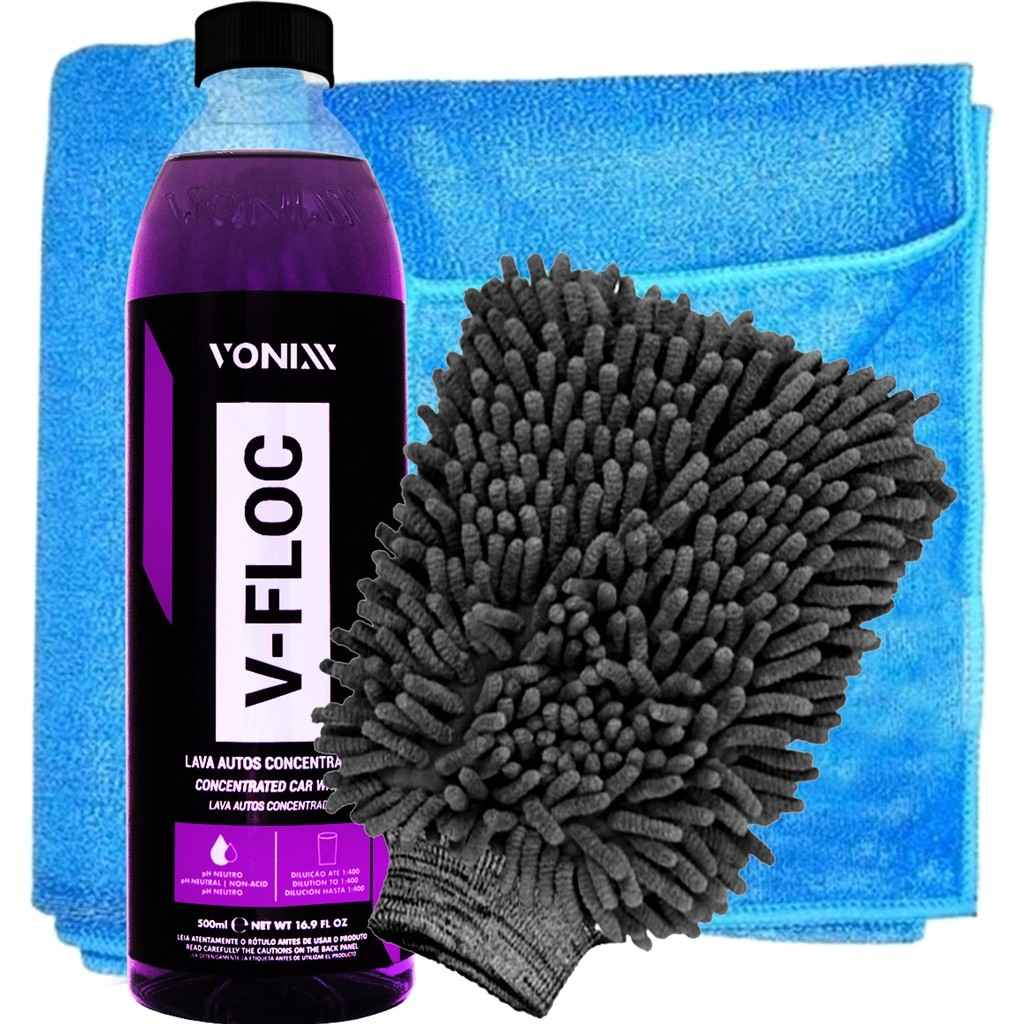 Kit Lavagem Automotiva Vonixx: Brilho e Proteção!