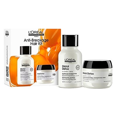 Kit L’Oreal Metal Detox: Shampoo + Máscara para Cabelos Fortes