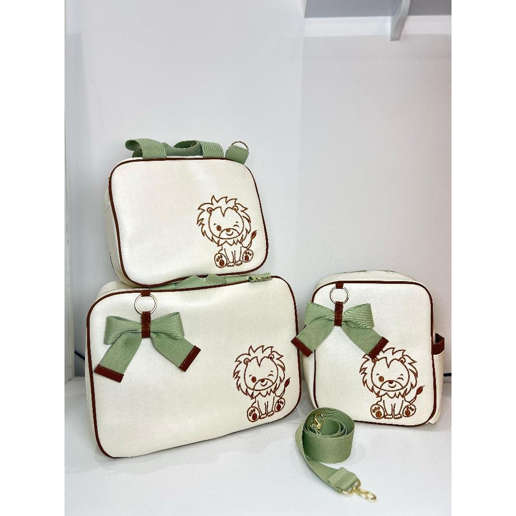 Kit Maternidade Luxo Safari: Conforto e Estilo para os Primeiros Meses