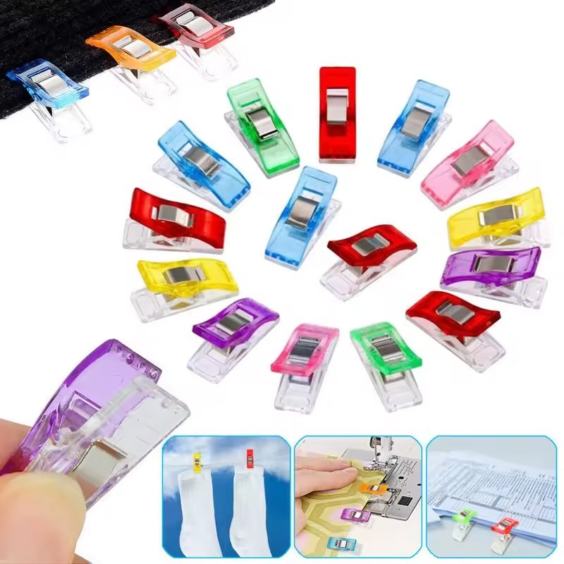 Kit Mini Clips Prendedor para Costura e Artesanato 10 Unidades