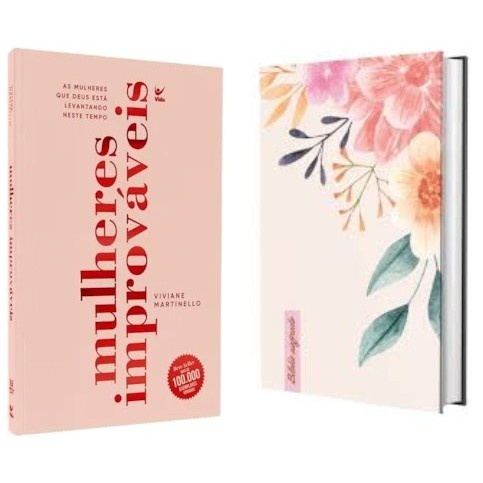 Kit Mulheres Improváveis + Bíblia NVI Floral