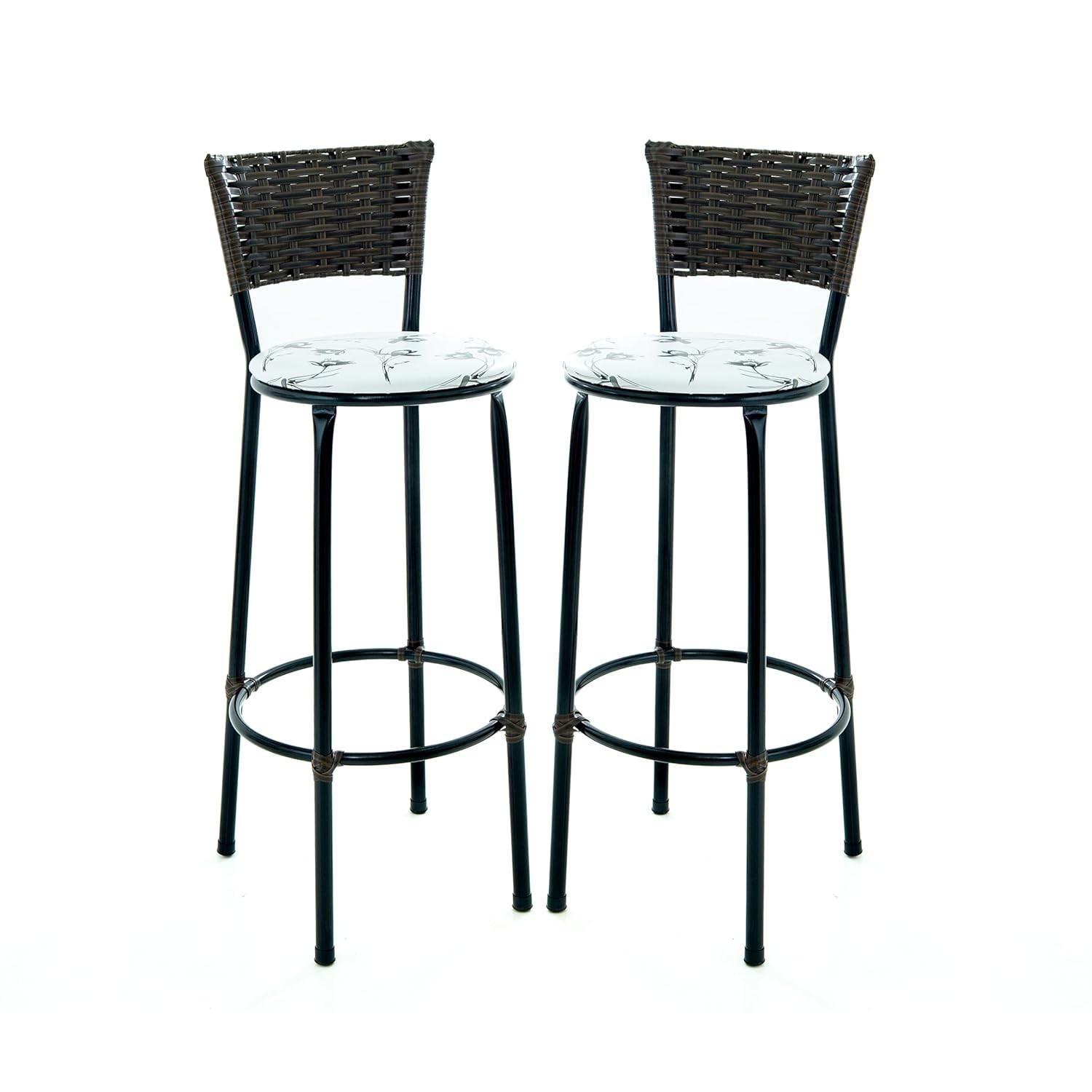 Kit 2 Banquetas Altas Argila para Cozinha e Área Gourmet - Design Moderno e Conforto Ergonômico