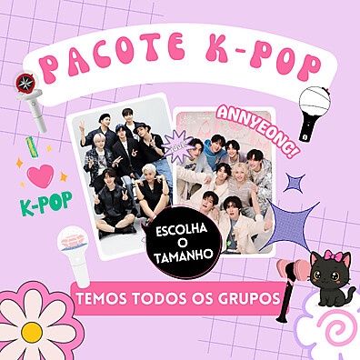 Kit Photocards Fanmade Todos os Grupos