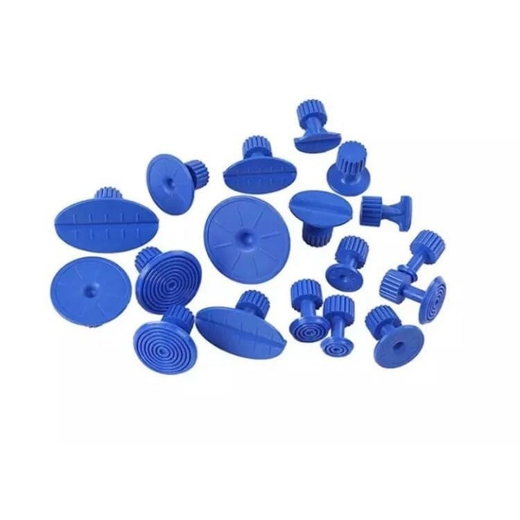 Kit 18 Ventosas Nylon para Martelinho de Ouro: Reparo Profissional de Amassados
