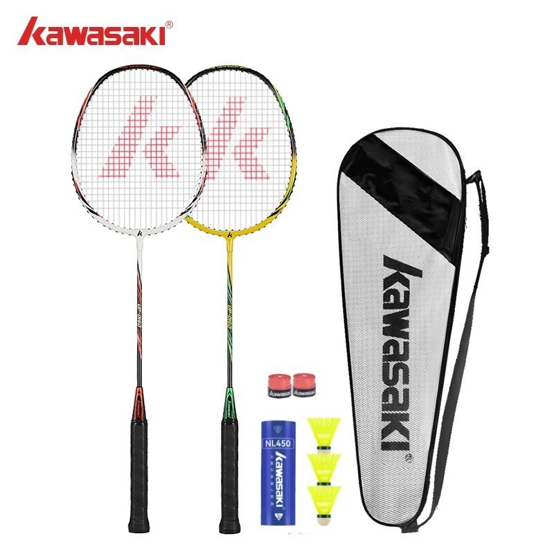 Kit Raquete de Badminton Kawasaki UP-0160: Ideal para Iniciantes