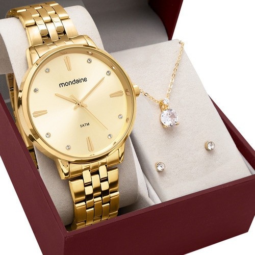 Kit Relógio Mondaine Feminino: Elegância Completa