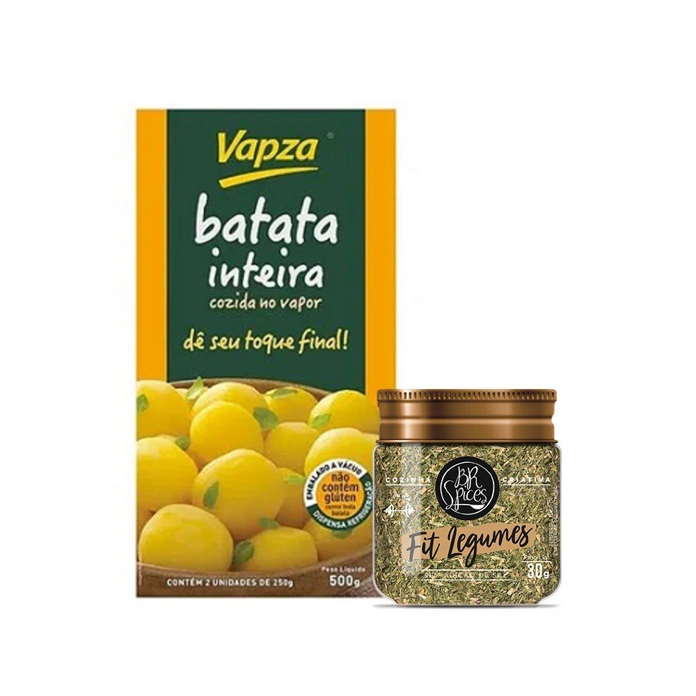 Kit Salada de Batata BR Spices: Sabor e Saúde!
