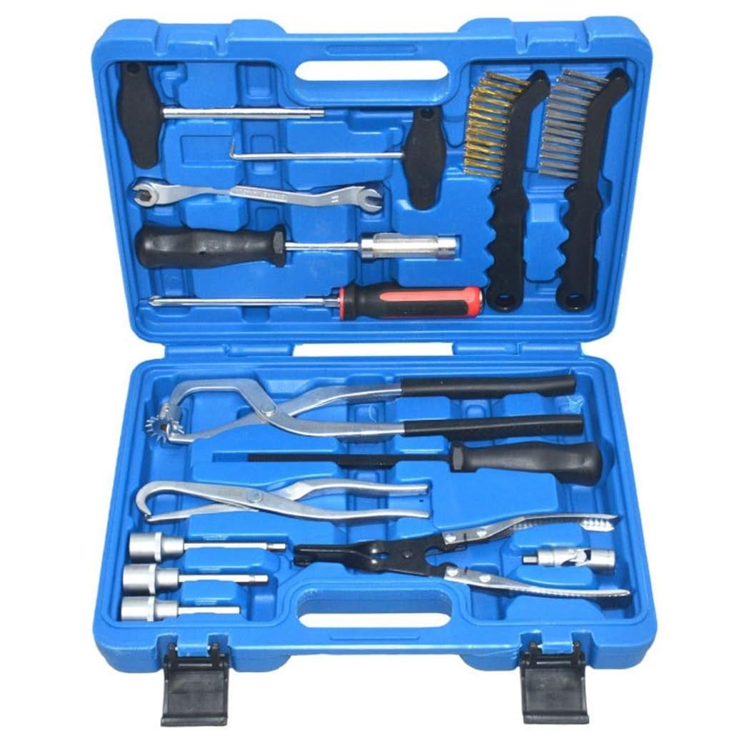 Kit Completo 15 Peças Ferramentas Freio a Disco e Tambor - Essencial para Seu Carro!
