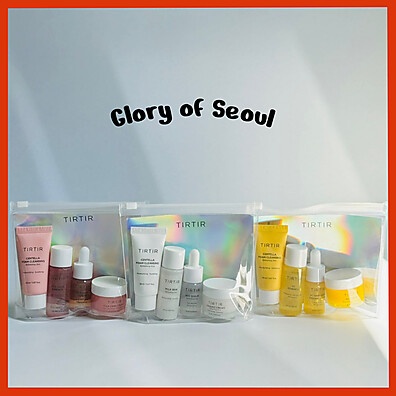 Kit Tirtir Teste 3 Tipos: Glow, VC e Cica Care