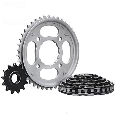 Kit Transmissão Relação DID YBR 125 ou Factor com Retentor