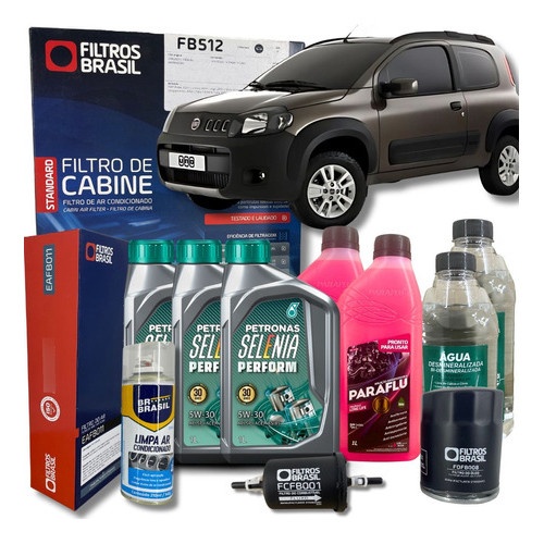 Kit Troca de Óleo Fiat Uno 1.0 Evo: Economize Já!