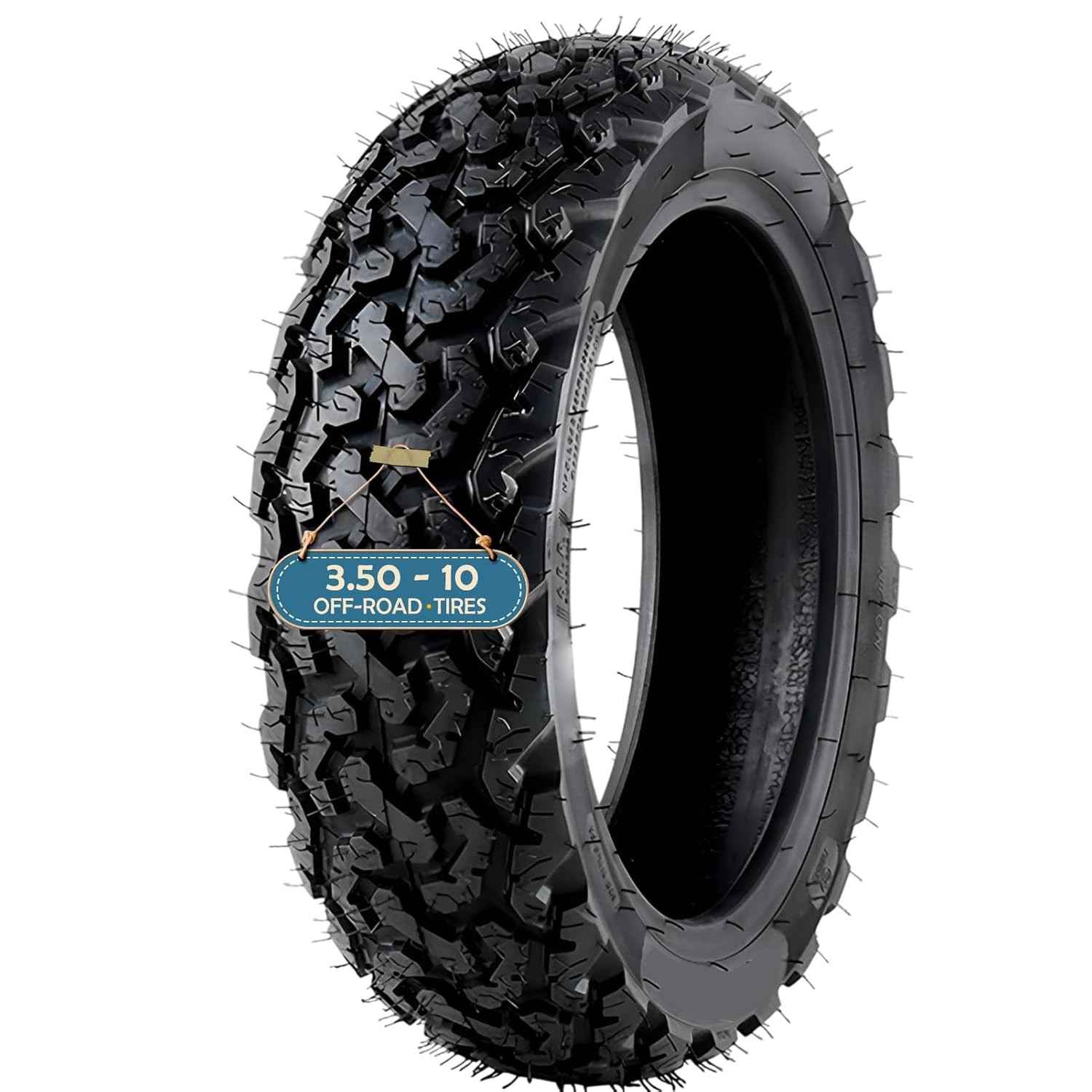 Pneu Knobby 3.50-10 para Scooter: Aventura Off-Road com Segurança e Durabilidade