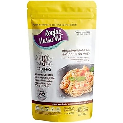 Macarrão Konjac MF Cabelo Anjo Zero Carb 270g