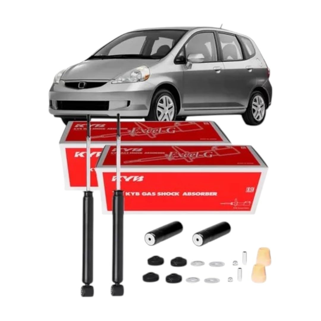 Par Amortecedor Traseiro Original KYB Honda Fit 2003-2008 - Conforto e Segurança