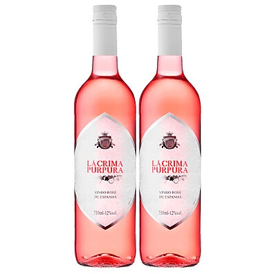 Lácrima Púrpura Rosé: O Frescor da Espanha em Dobro!