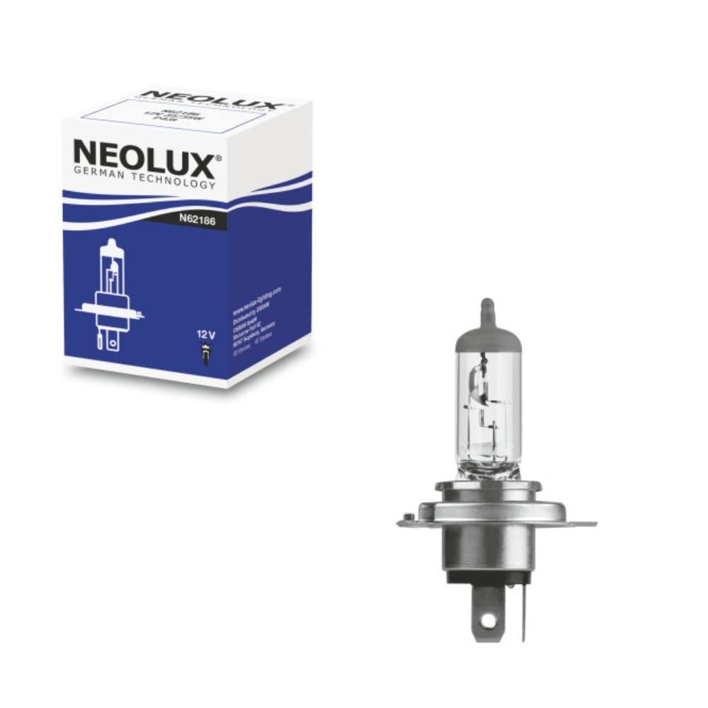 Lâmpada Neolux Standard H4 (12V) N62186 - Iluminação de Qualidade para Sua Moto
